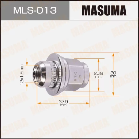 Гайка колесная Masuma mls-013 12x1.5 S-21  купить,NaN
