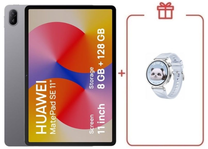 Планшет Huawei MatePad SE AGS6-W09 11 дюйм 8 Гб/128 Гб серый + подарок