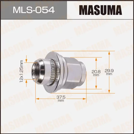 Гайка колесная Masuma mls-054 12x1.25 S-21  купить,NaN