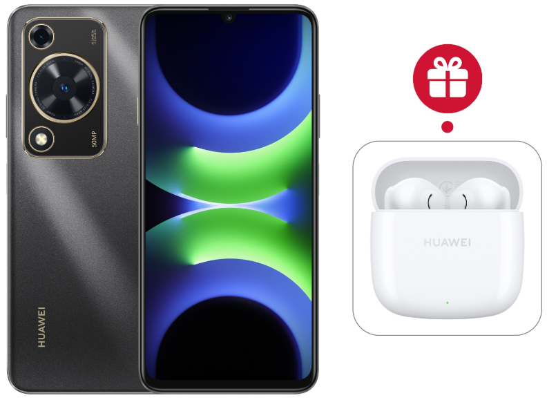 Смартфон Huawei Nova Y63 GFY-LX1 4/128Gb Black + подарок купить,NaN