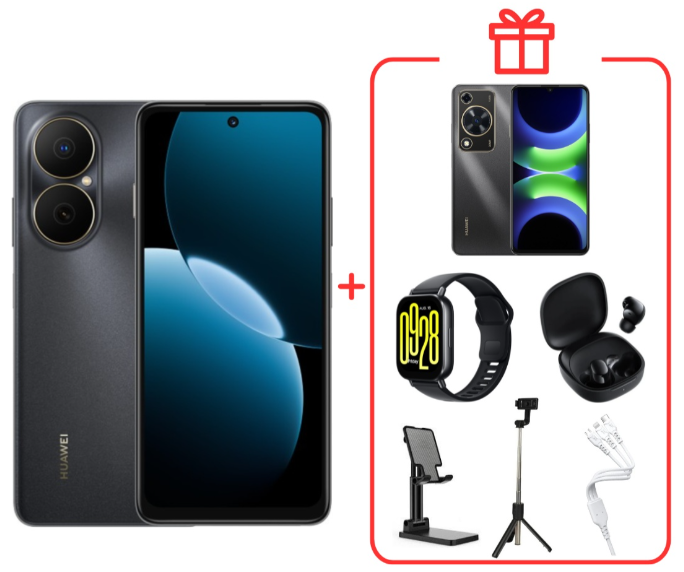 Смартфон Huawei Nova Y73 8/256Gb Black + подарок купить,NaN