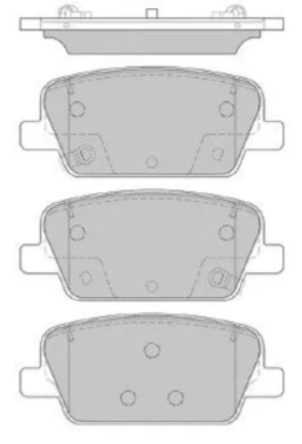 Тормозные колодки Sangsin SP4328  купить,NaN