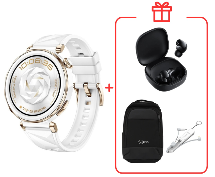 Смарт-часы Huawei Watch GT 5 Pro 42 мм белый + подарок купить,NaN