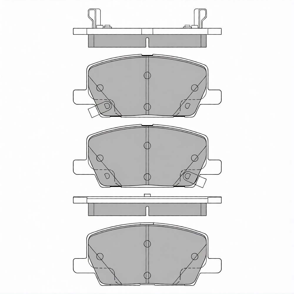Тормозные колодки Sangsin  SP4285  купить,NaN