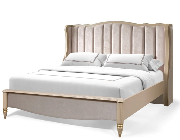 Кровать СлонимМебель Моника Капучино 180x200см коричневый купить,NaN