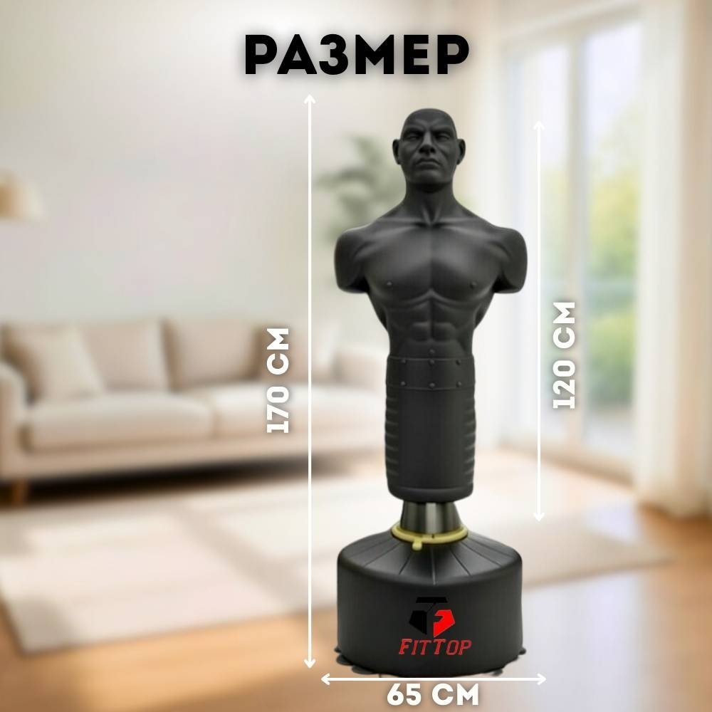 Тренировочный снаряд FitTop FT-F2CH черный купить,146990