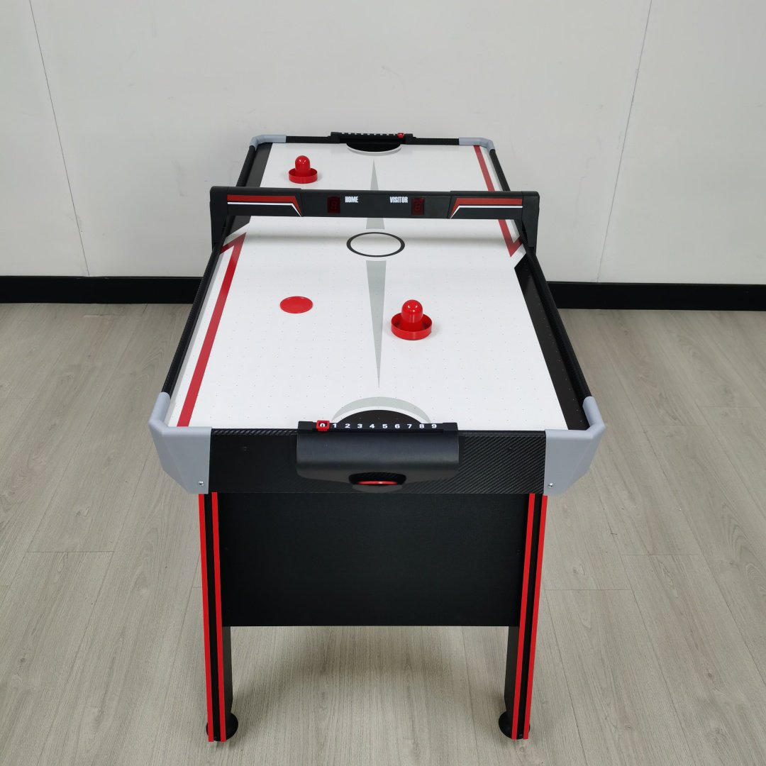 Игровой стол для аэрохоккея черный 4 фута
