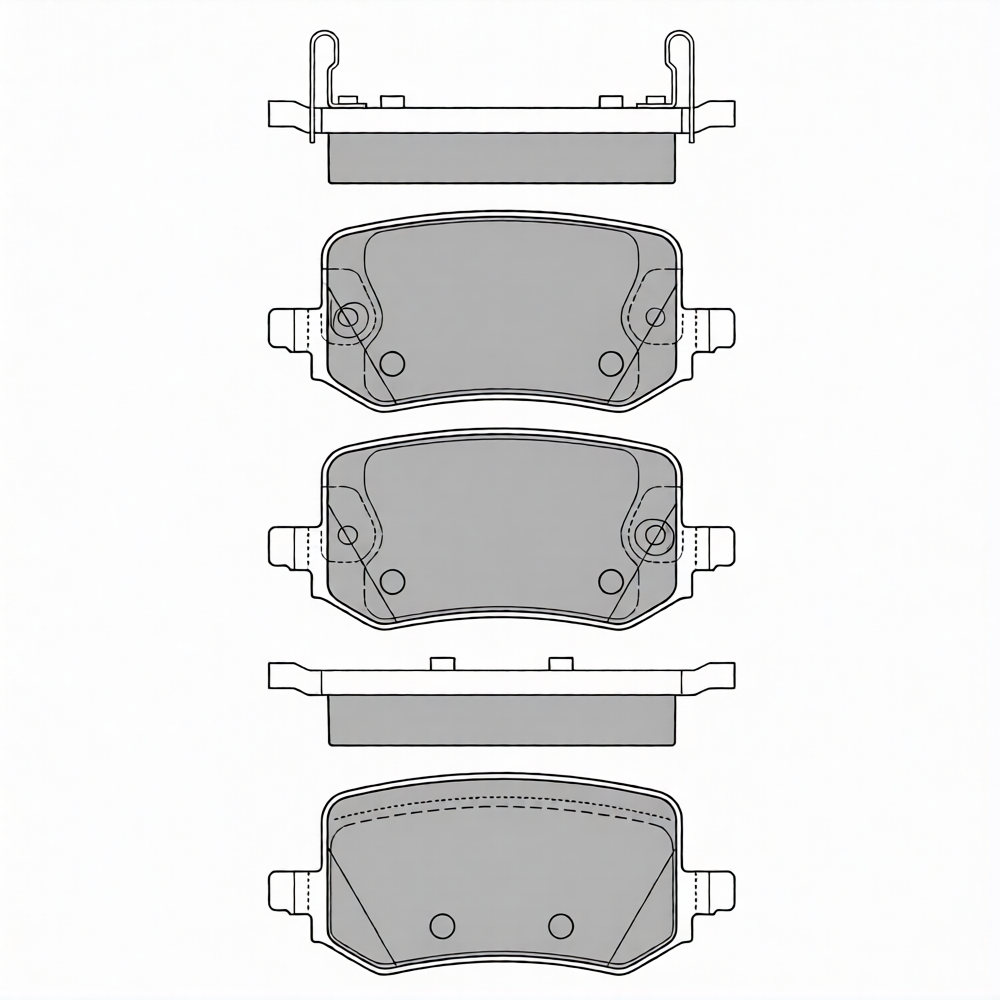 Колодки Sangsin SP4411 Hyundai Tucson 2024 задние купить,NaN