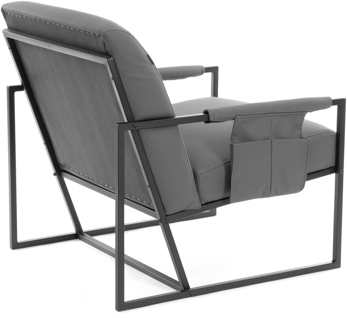 Кресло Dominika Charli LUX 25178 66х55х82см графит купить,NaN