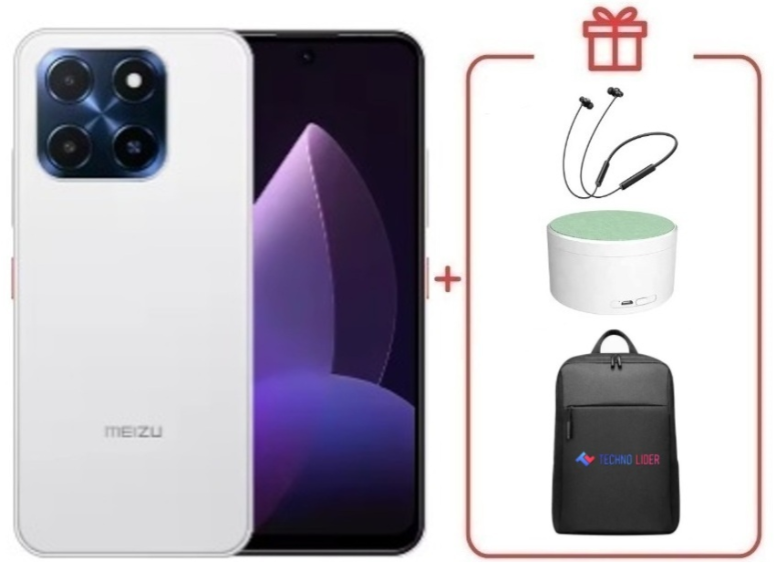 Смартфон Meizu Mblu 22 4/128GB Snow White + подарок купить,NaN