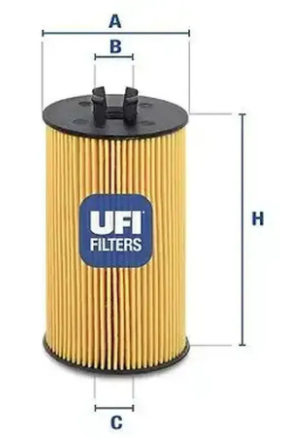 Масляный фильтр UFI 2506400 SH 4044 купить,NaN