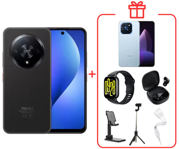 Смартфон Meizu Mblu 22 Pro 8/256Gb Titan Black + подарок купить,NaN