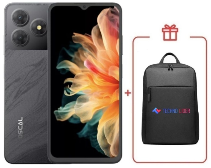 Смартфон Blackview Oscal Flat 2 6/256Gb Phantom Black + подарок купить,NaN