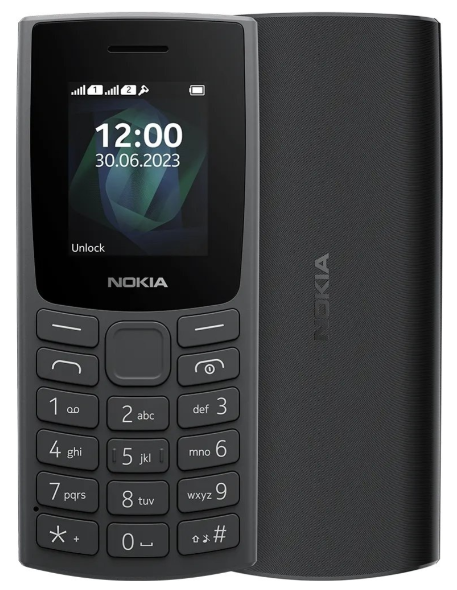 Мобильный телефон Nokia 105 2023 DS черный