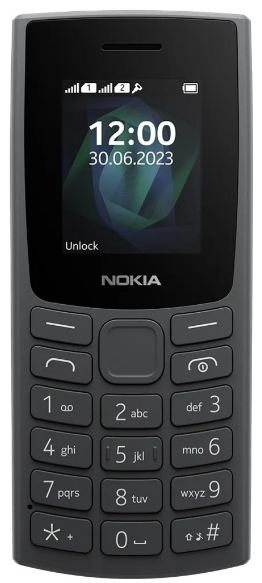 Мобильный телефон Nokia 105 2023 DS черный