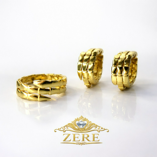 Комплект Zere ZR200317 золото 6.54гр 17.5р