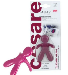 Ароматизатор автомобильный Mr&Mrs Cesare Tuscany Grape бордовый