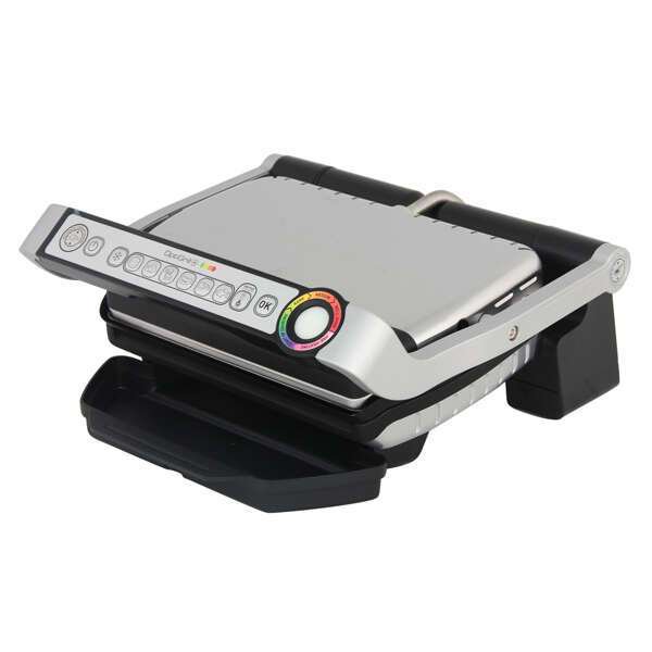 Гриль Tefal GC712D34 Optigrill+ серебристый