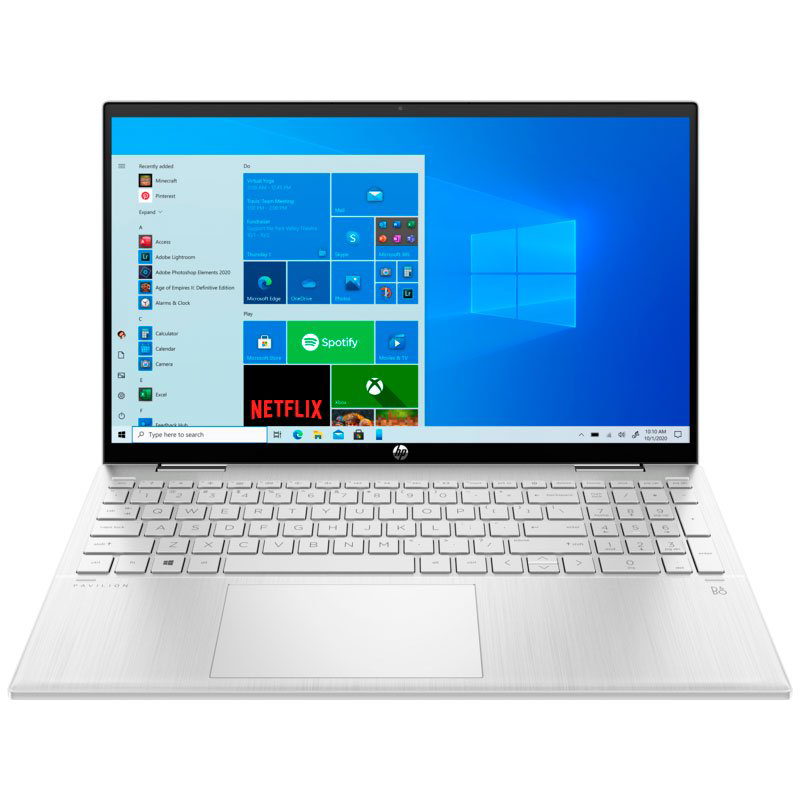 Ноутбук HP Pavilion x360 Convertible 15-er0005ur 65G63EA 15.6" Silver
