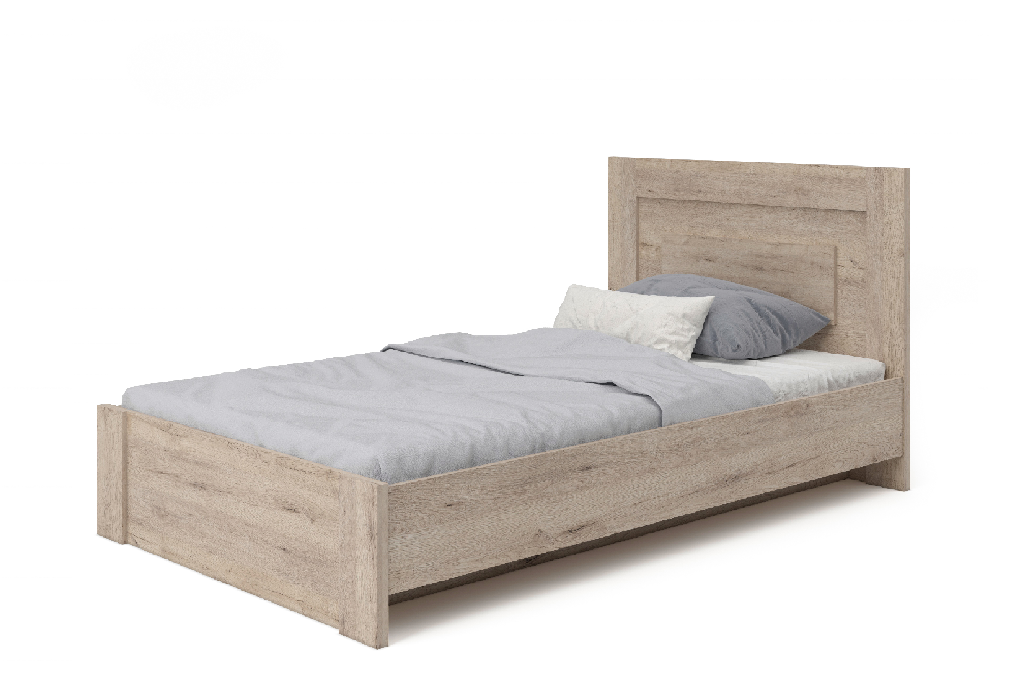 Кровать MyStar Вирджиния 1839 120х200см дуб бонифаций купить,106550