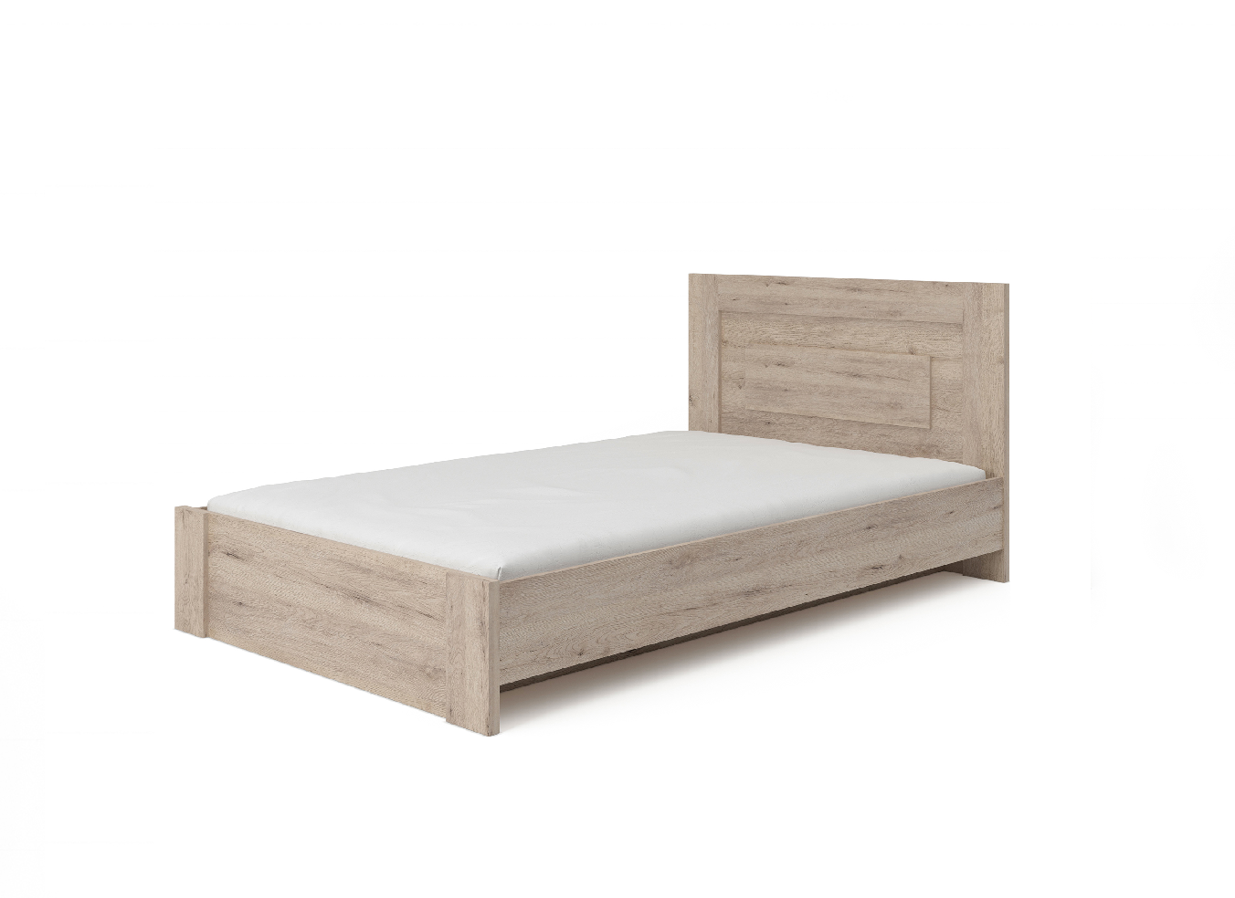 Кровать MyStar Вирджиния 1839 120х200см дуб бонифаций купить,106550
