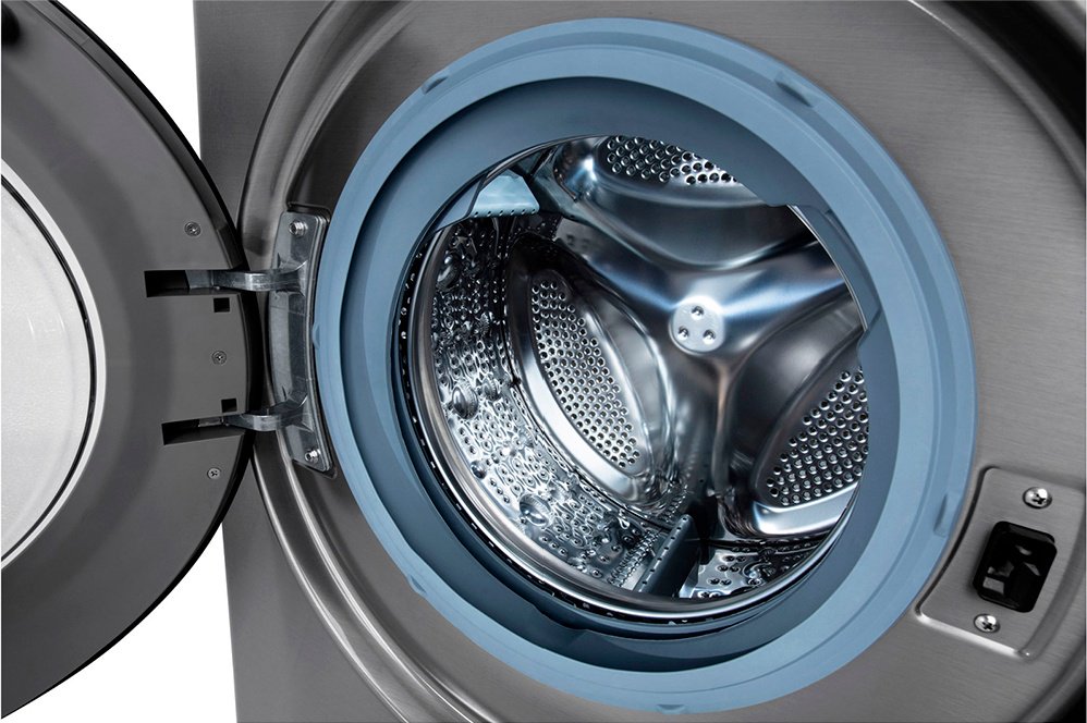Стиральная машина LG F2M5HS6S серебристая  купить,NaN