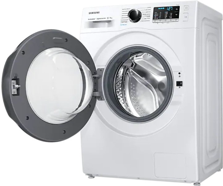 Стиральная машина Samsung WW80AAS22AE/LD белая купить,NaN