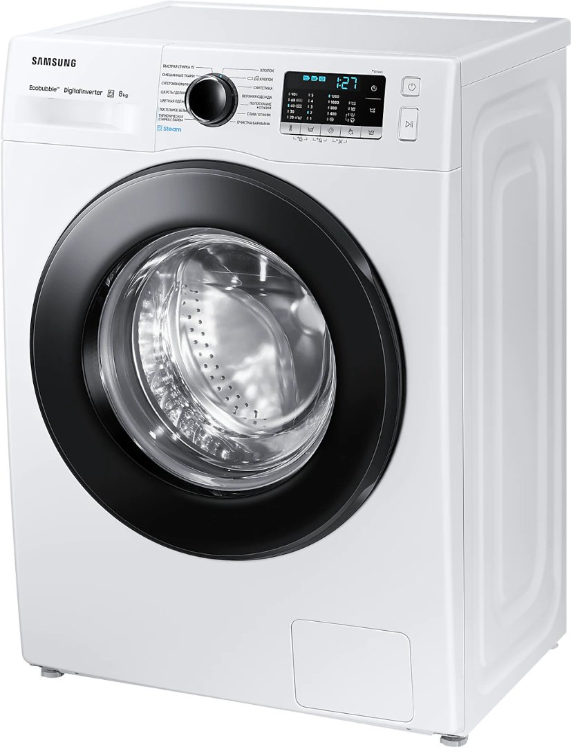 Стиральная машина Samsung WW80AAS22AE/LD белая купить,NaN
