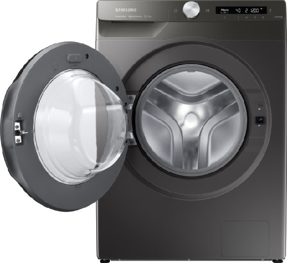 Стиральная машина Samsung WW80A6S24AN/LD черная купить,NaN