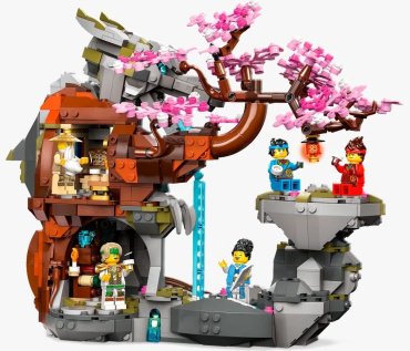 Конструктор LEGO каменный храм дракона, деталей 1212 шт