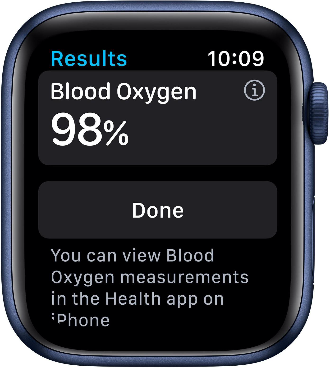 Смарт-часы Apple Watch Series 6 44mm M00J3 Sport Band Deep Navy-Blue купить,NaN