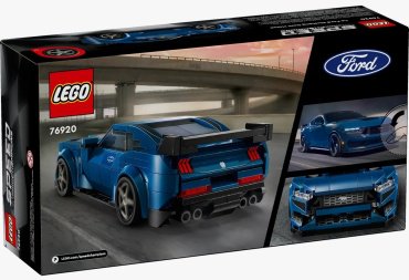 Конструктор LEGO Speed Champions Ford Mustang Dark Horse, деталей 344 шт