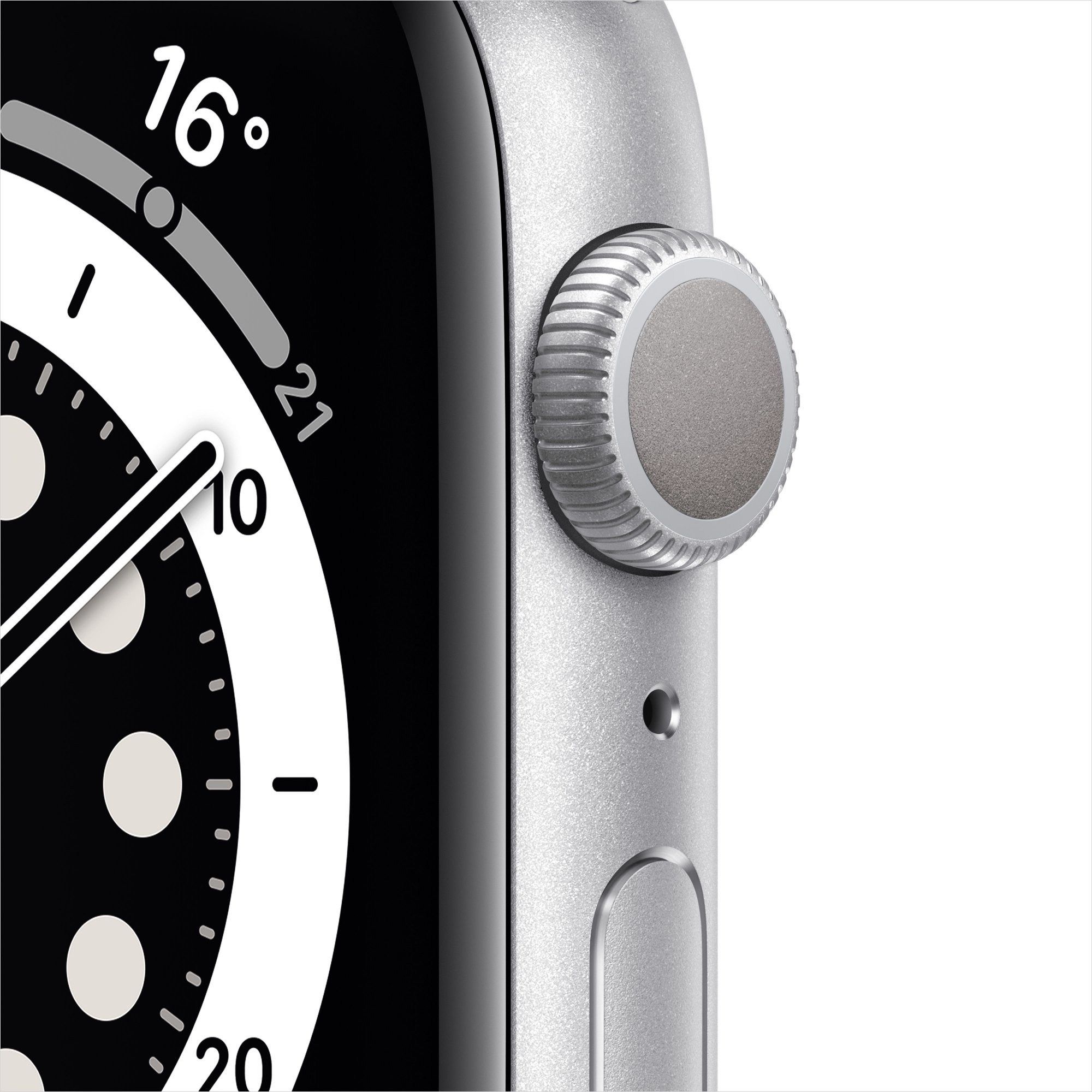 Смарт-часы Apple Watch Series 6 44mm M00D3 Sport Band Silver-White  купить,NaN