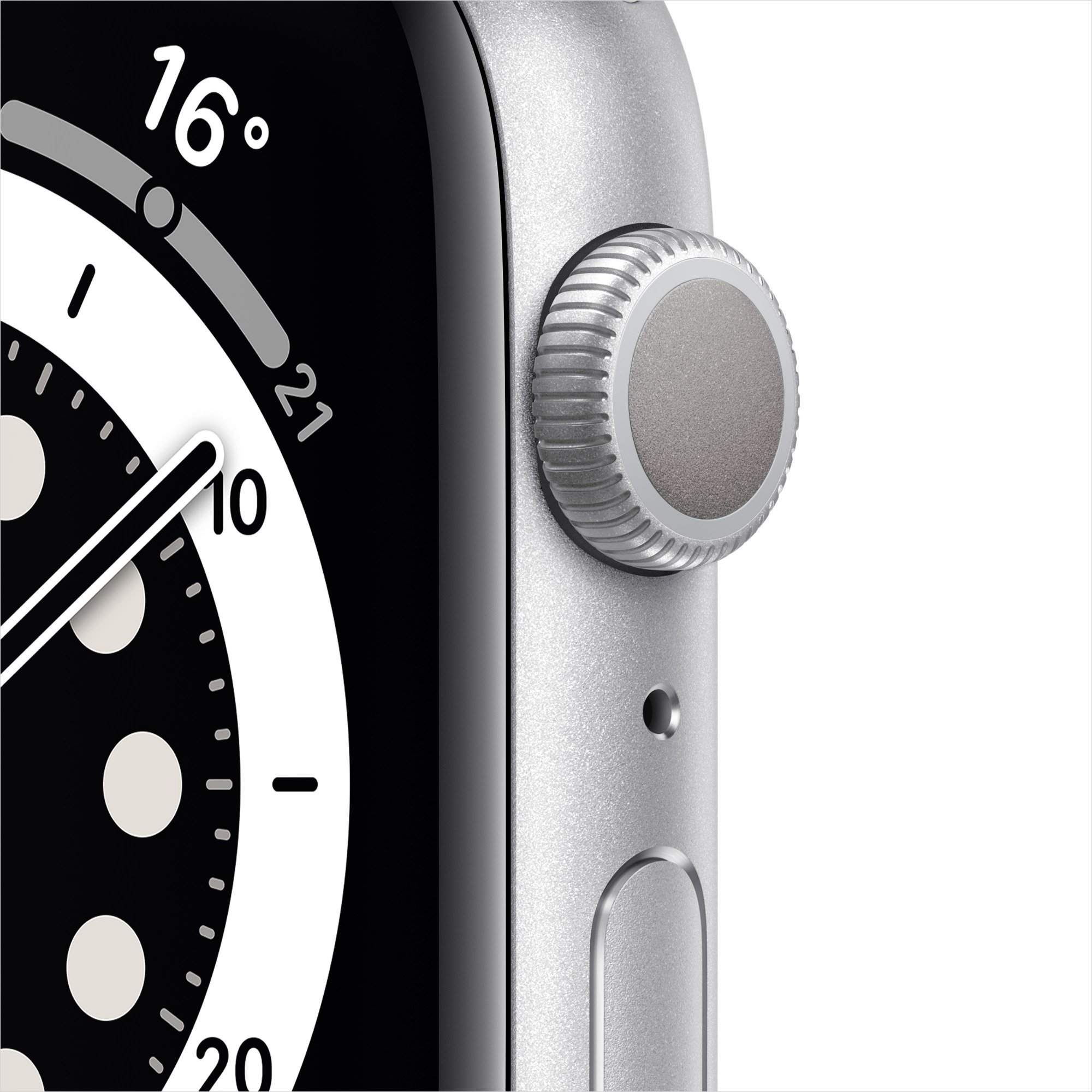 Смарт-часы Apple Watch Series 6 44mm M00D3 Sport Band Silver-White  купить,NaN
