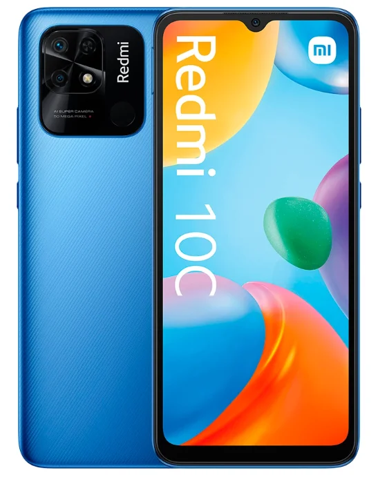 Смартфон Xiaomi Redmi 10C 4/64Gb Ocean Blue