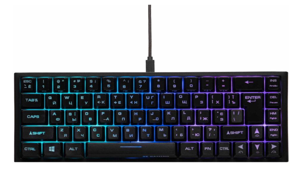 Клавиатура 2E Gaming KG350 RGB Black
