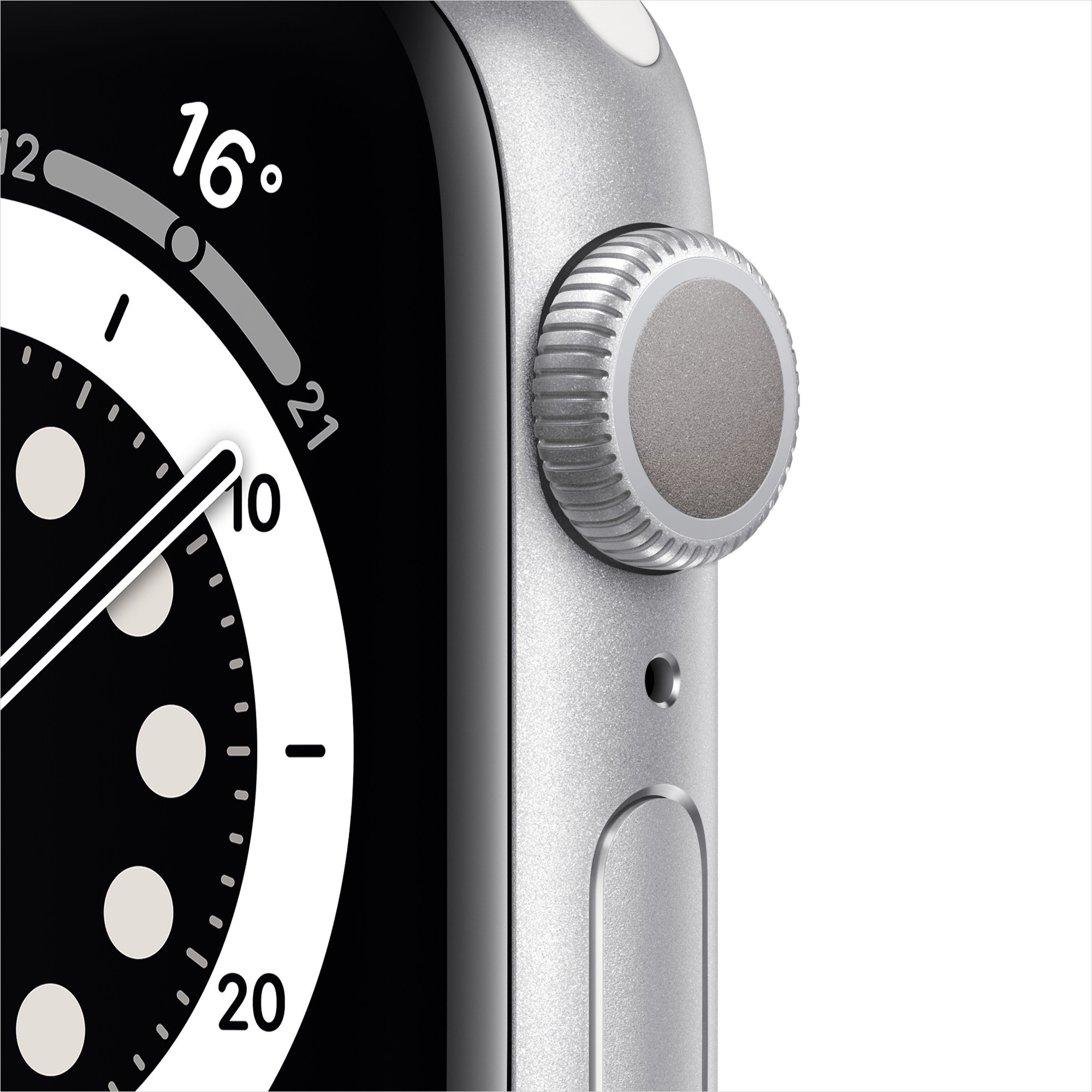 Смарт-часы Apple Watch Series 6 40mm MG283 Sport Band White-Silver купить,NaN