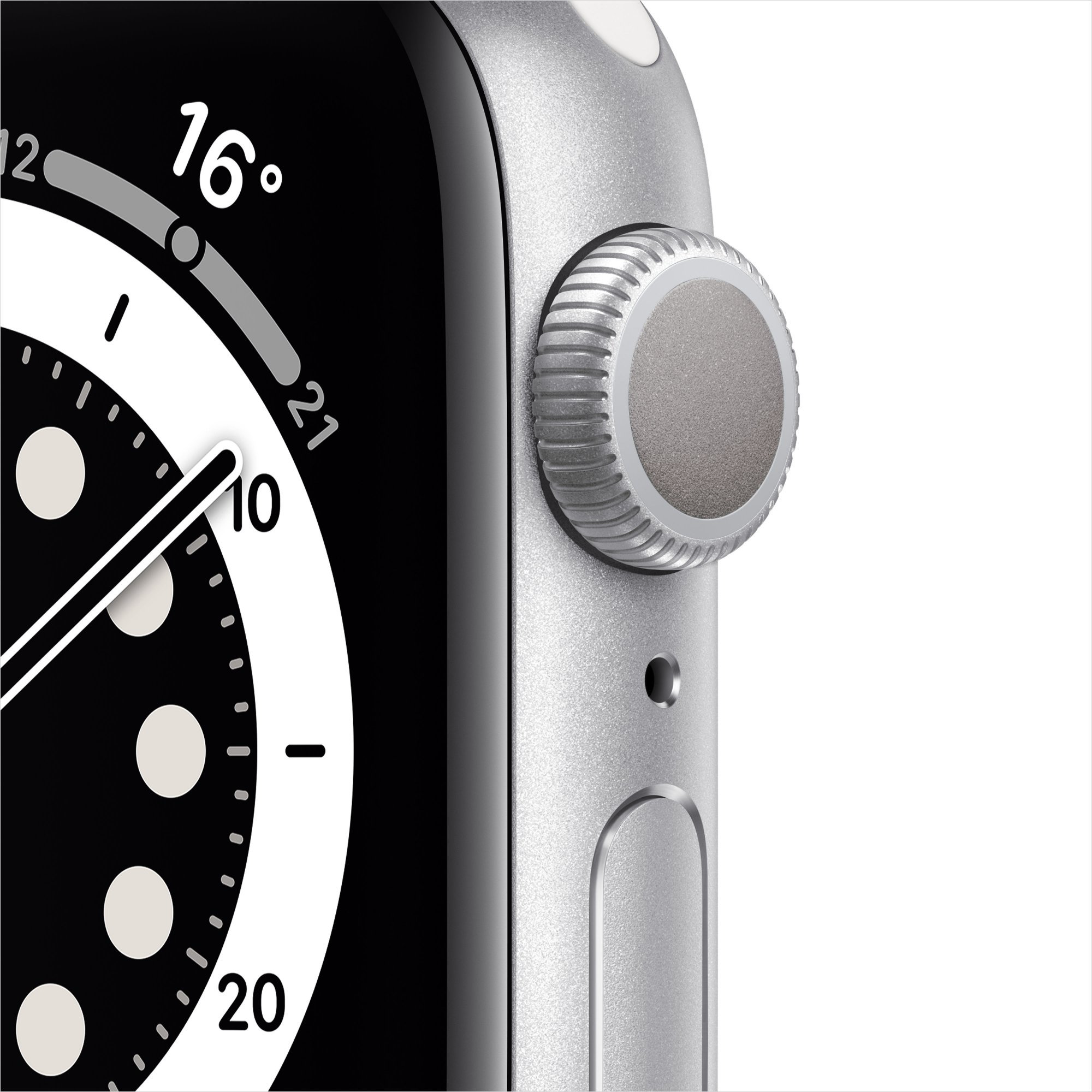 Смарт-часы Apple Watch Series 6 40mm MG283 Sport Band White-Silver купить,NaN