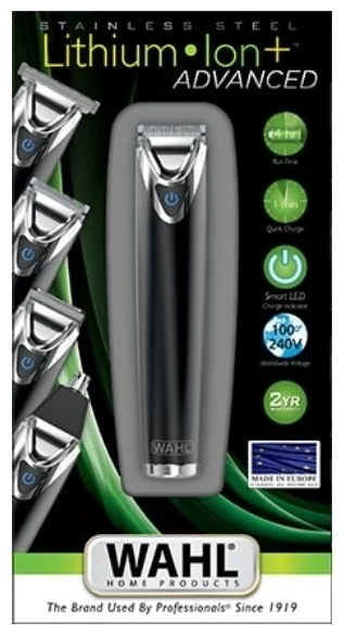 Триммер Wahl Stainless Steel Trimmer Advanced серебристый купить,0