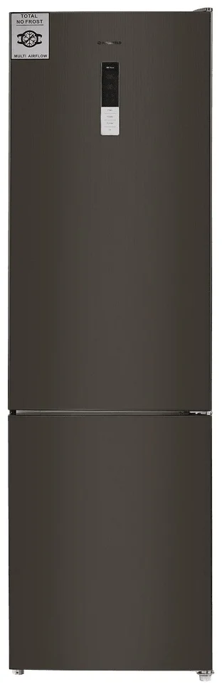 Холодильник Maunfeld MFF200NFSB10 Inverter черный