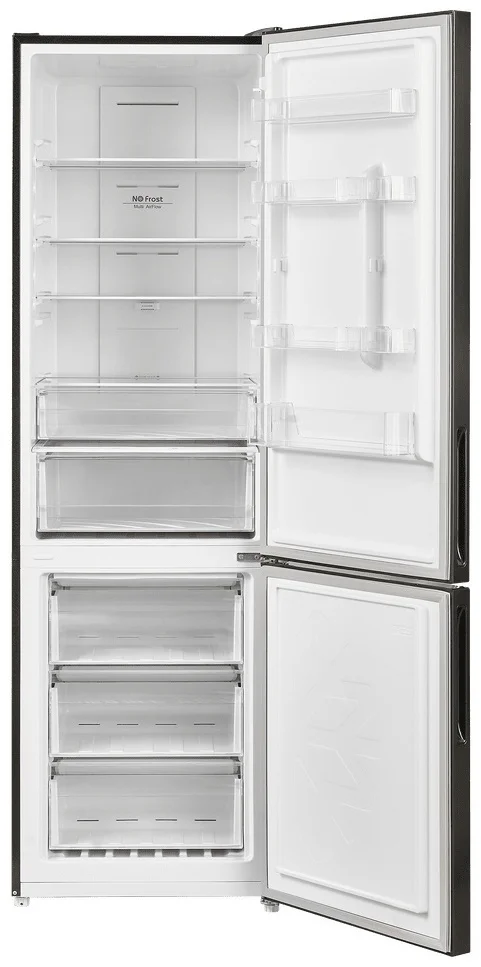 Холодильник Maunfeld MFF200NFSB10 Inverter черный