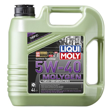 Моторное масло Liqui Moly Molygen New Generation 5W40 4L купить,NaN