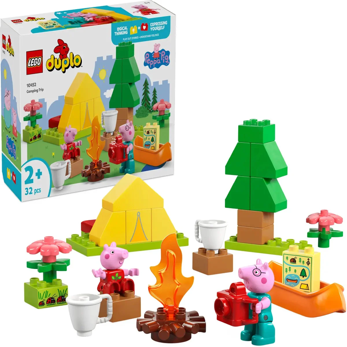 Конструктор Lego Duplo Поход Свинки Пеппы 10452 32 детали