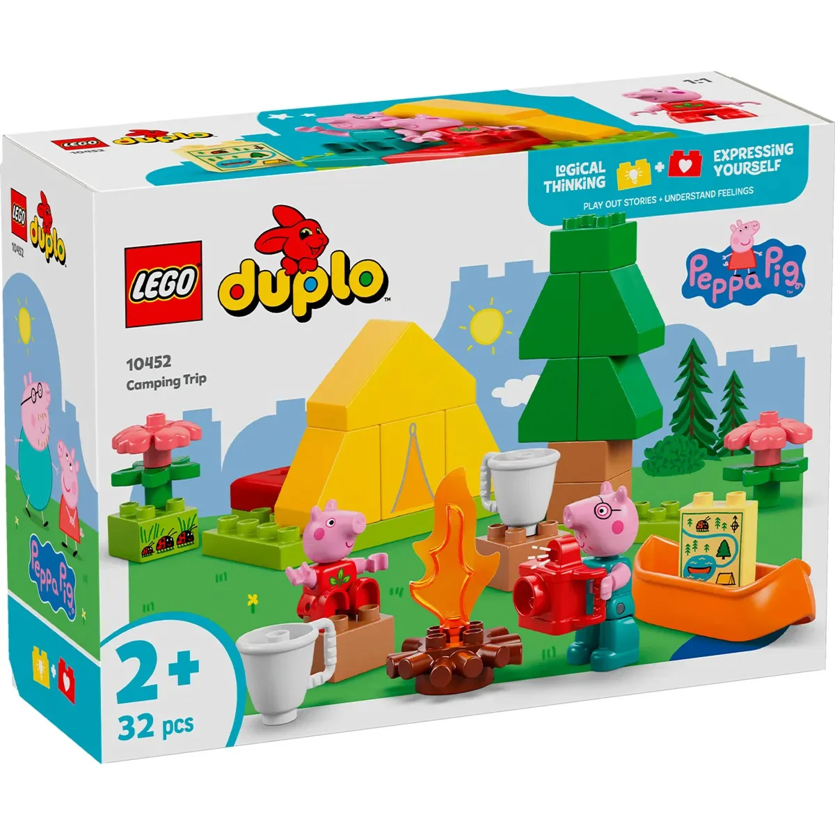 Конструктор Lego Duplo Поход Свинки Пеппы 10452 32 детали