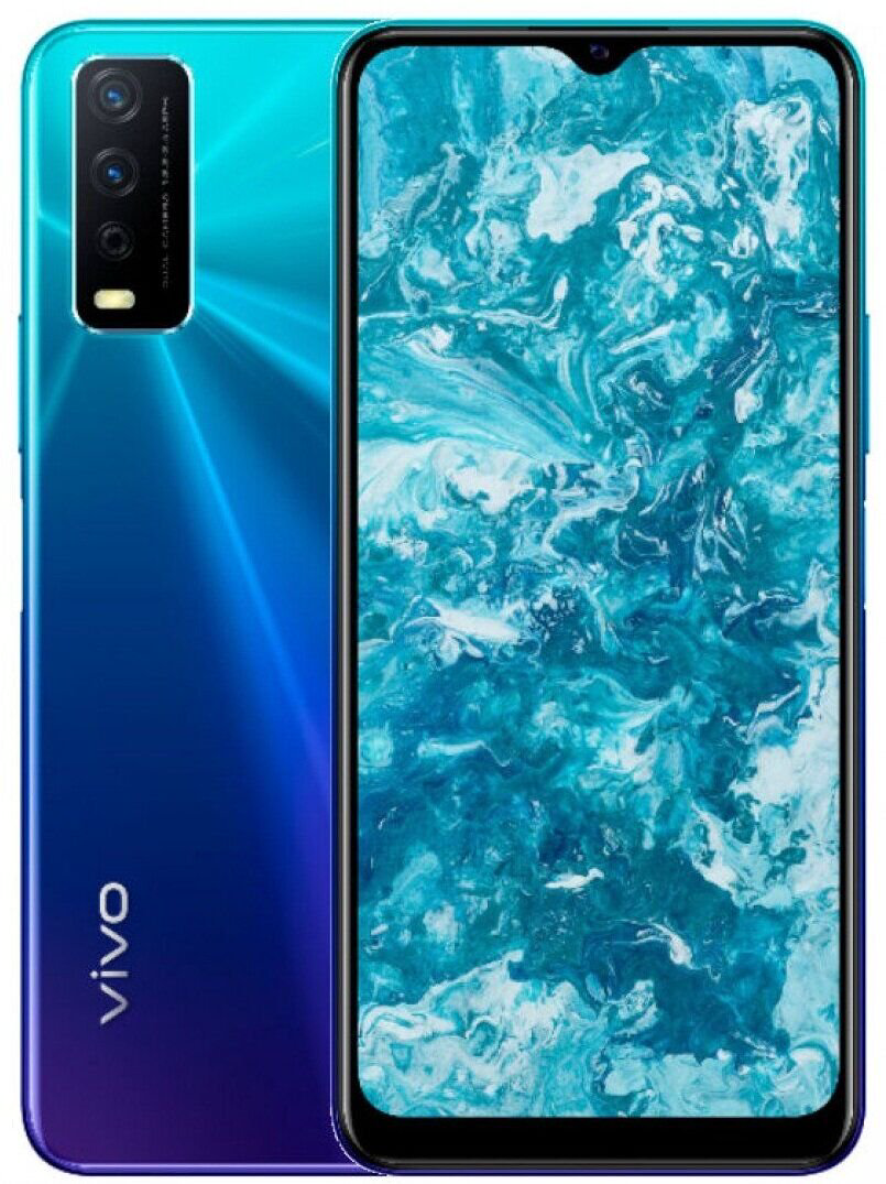 Смартфон Vivo Y12S 3/32Gb Nebula Blue купить,NaN