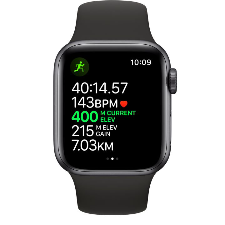 Смарт-часы Apple Watch Series 5 40mm MWV82 Aluminium Case with Black Sport Band Space Grey купить,NaN