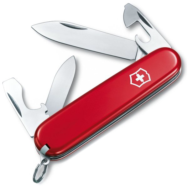 Нож швейцарский Victorinox Recruit 8,4 см 0.2503.B1 красный купить,NaN
