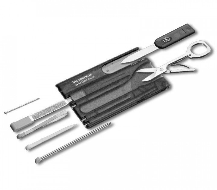 Карта швейцарская Victorinox 0.7133.T3B1 черная купить,NaN