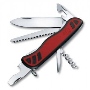 Нож швейцарский Victorinox 0.8361.C Forester черно-красный купить,NaN