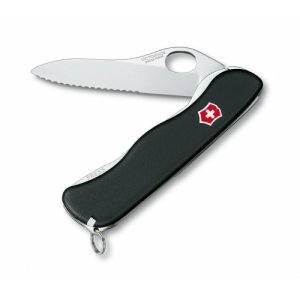 Нож швейцарский  Victorinox 0.8413.MW3 Sentinel One Hand черный купить,NaN